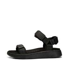 Load image into Gallery viewer, Woden | Line Sandal in Black
