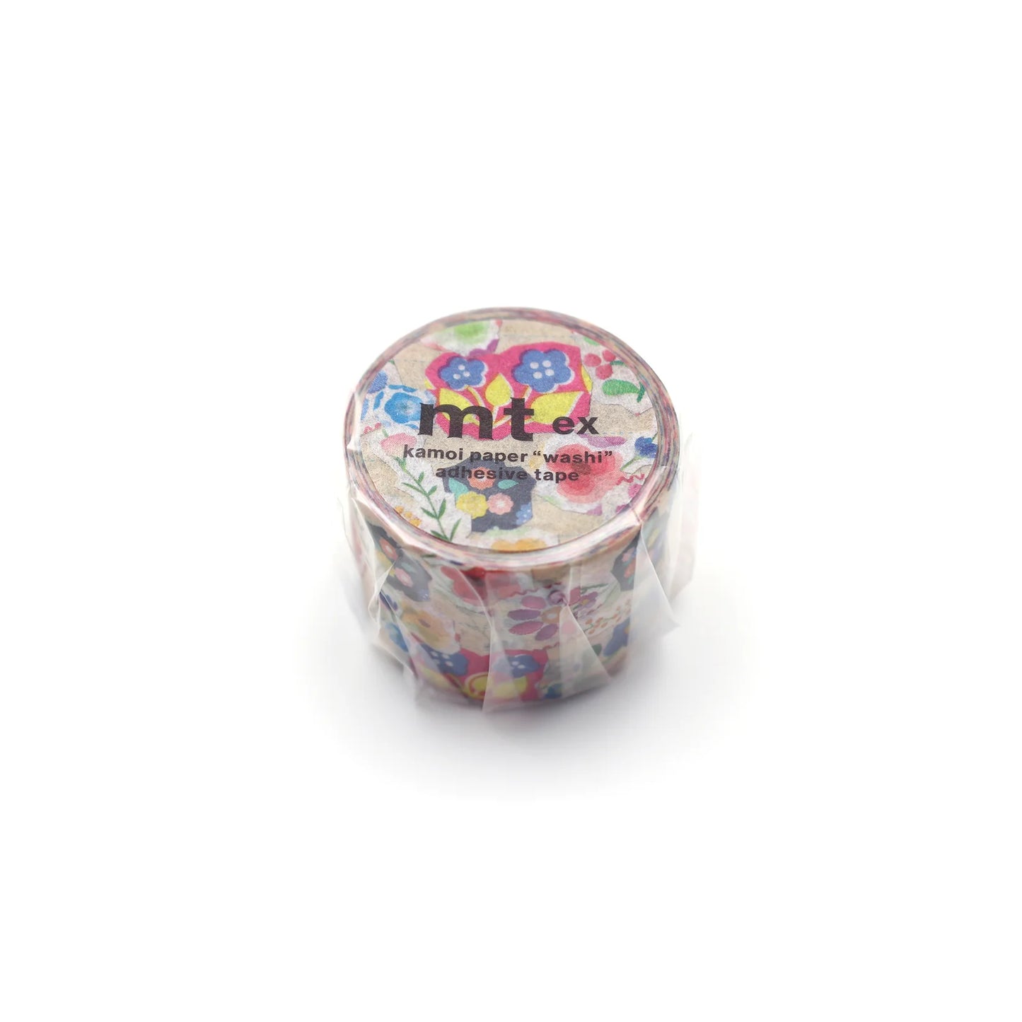 MT Washi Tape in Flower Sticker Collage