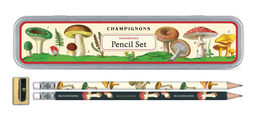 Cavallini | Mushrooms Pencil Set