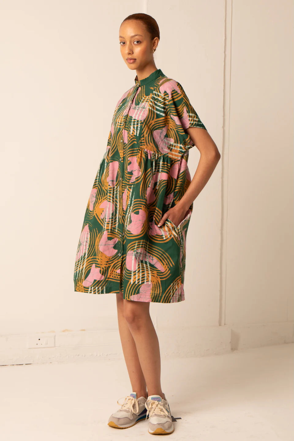 Osei Duro | Bata Dress in Waters