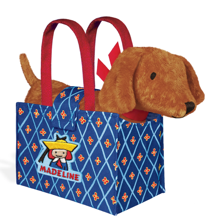 Genevieve the Dog in Tote Bag