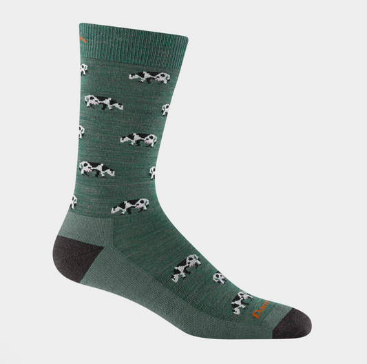 Pasture Darn Tough Dairy Air crew lightweight lifestyle sock.
