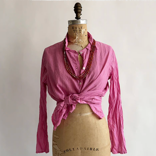 Button Shirt in Petal