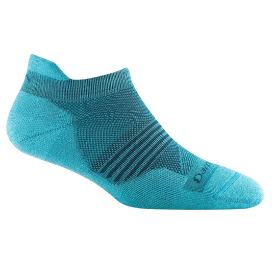 Cyan Darn Tough Element no-show tab lightweight running sock.
