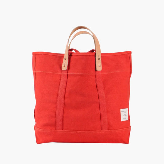 Small East West Tote in Persimmon