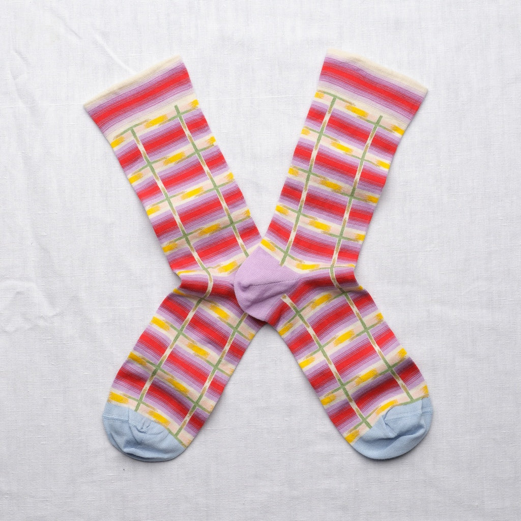Bonne Maison | Multicolor Ikat Socks