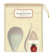 Load image into Gallery viewer, Cavallini | Fruits Tea Towel
