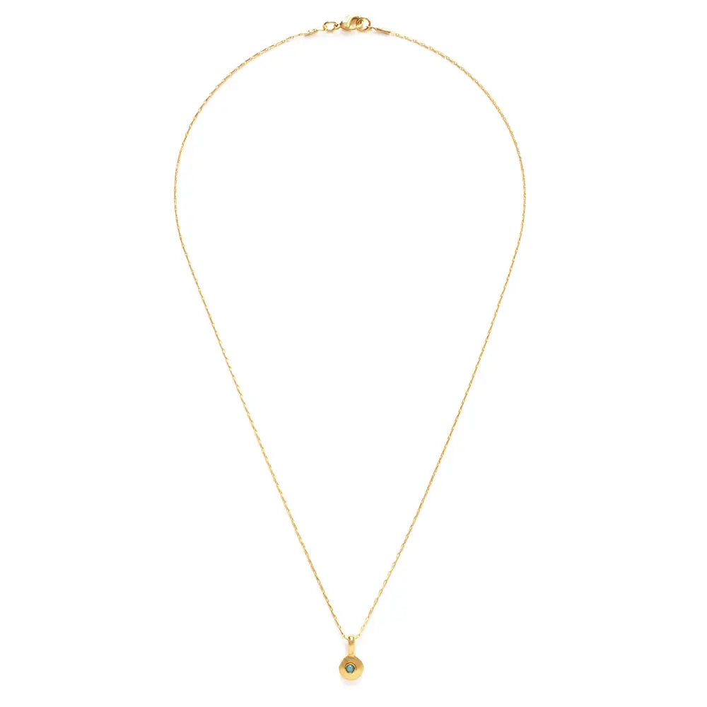 Terra Necklace with Turquoise