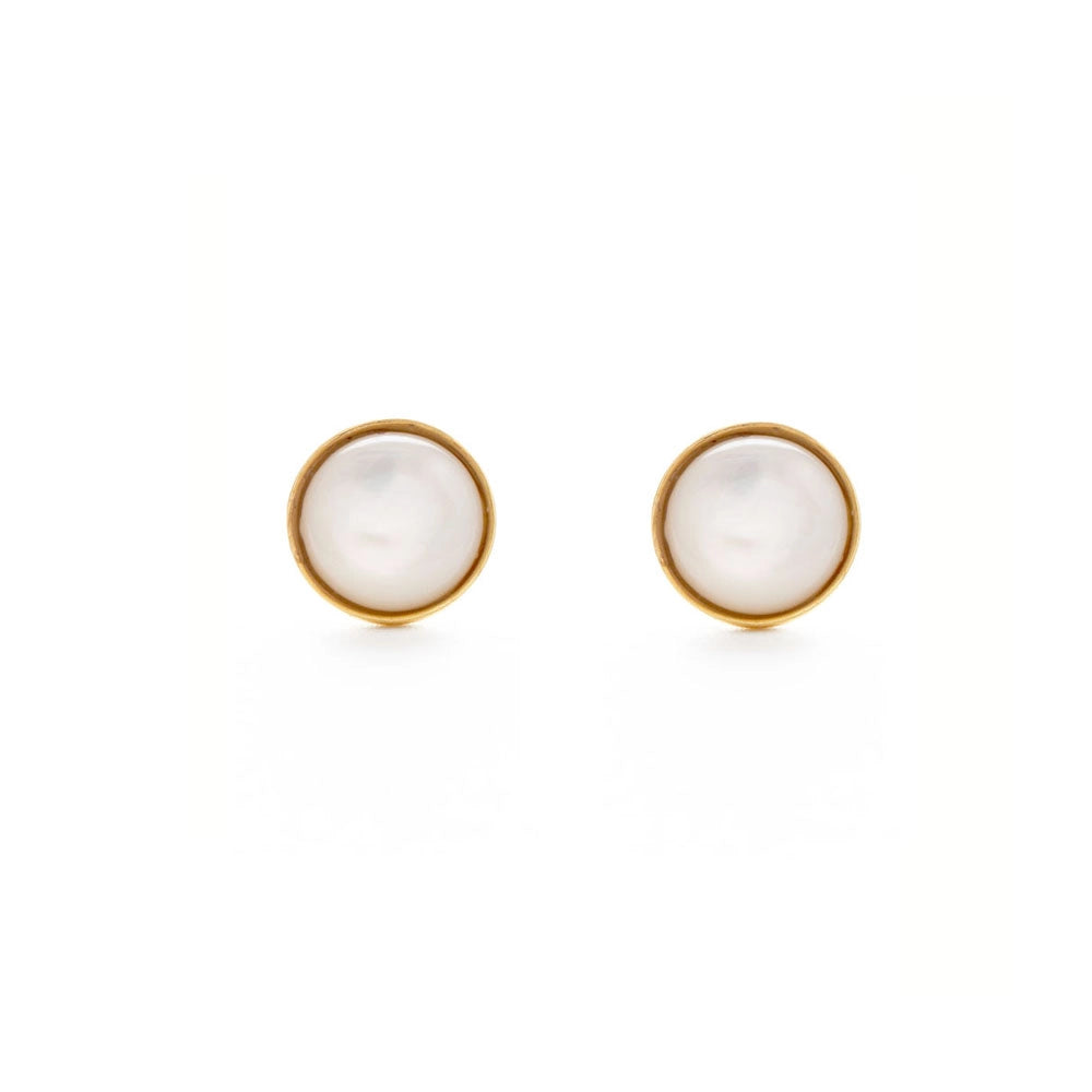 Amano Studio | Mother of Pearl Studs (5mm)