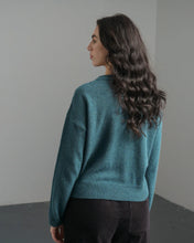Load image into Gallery viewer, BIBICO | Mira Cropped Cardigan in Hunter
