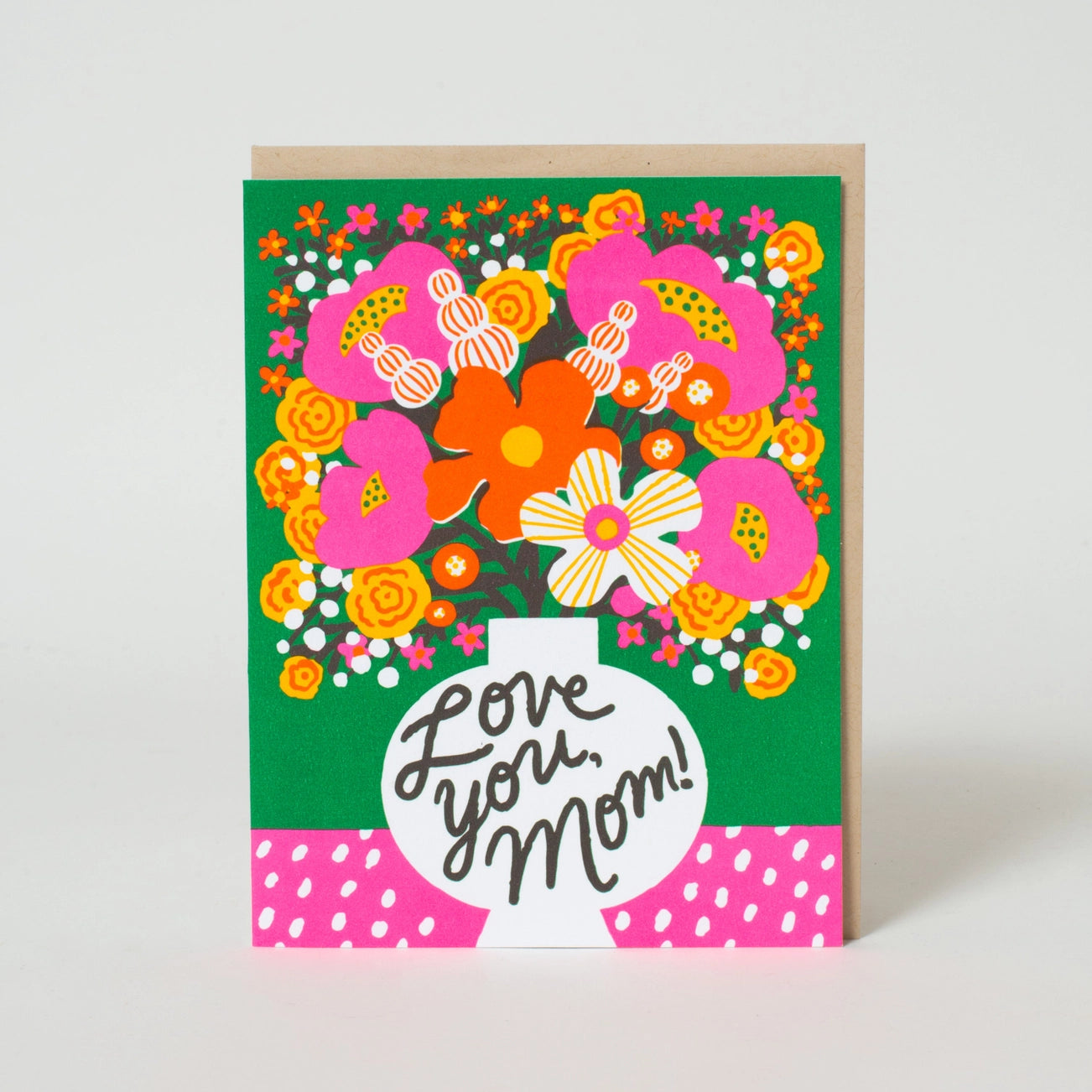 Love You Mom Card