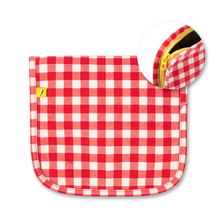 Load image into Gallery viewer, Fluf | Snack Mat in Gingham Red
