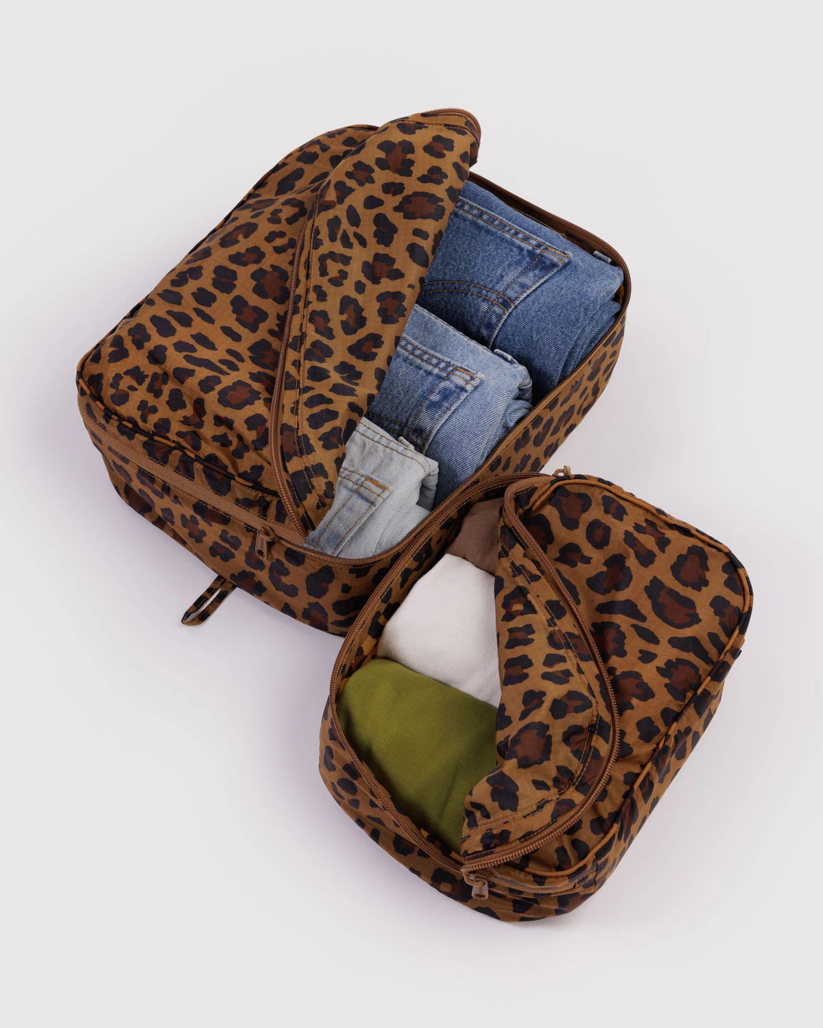 Packing Cube Set in Leopard