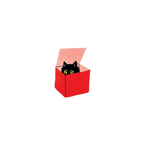 Tattly | Cat in a Box Tattoo