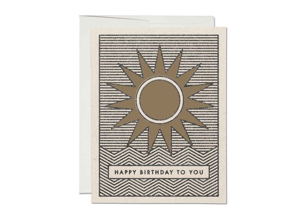 Sunshine Birthday Birthday Greeting Card