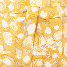 Load image into Gallery viewer, Forest Harvest Apron in Mustard &amp; Grey
