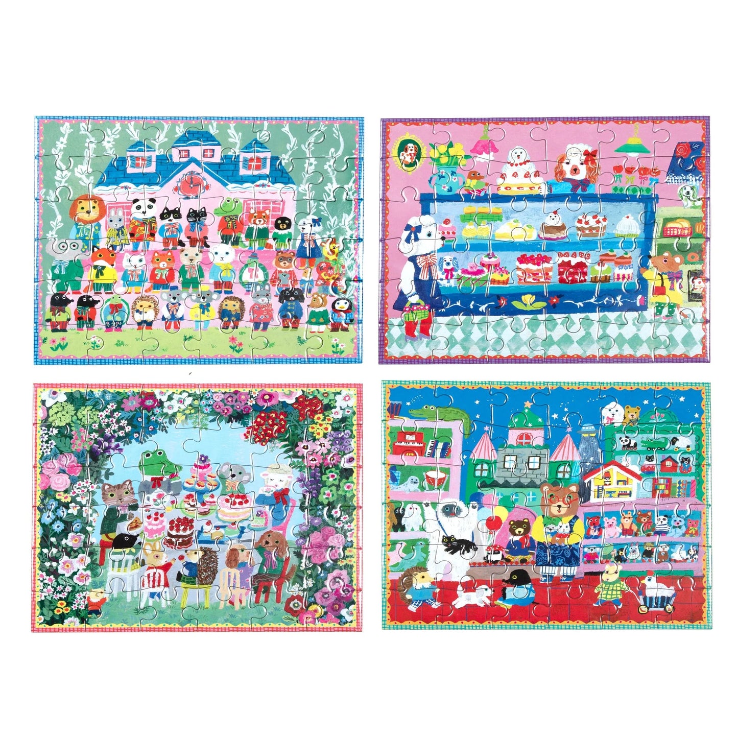 Eeboo | Yumi's Mini 36 Piece Puzzles