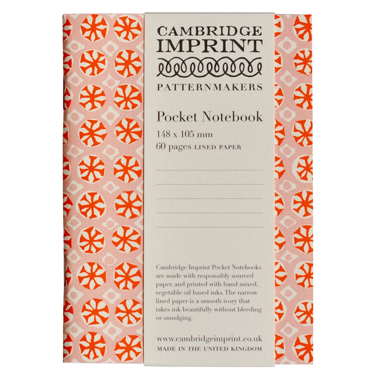 Sea Urchin Pocket Notebook in Neon