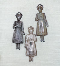 Load image into Gallery viewer, Old Italian Exvoto, Small Woman&#39;s Figure
