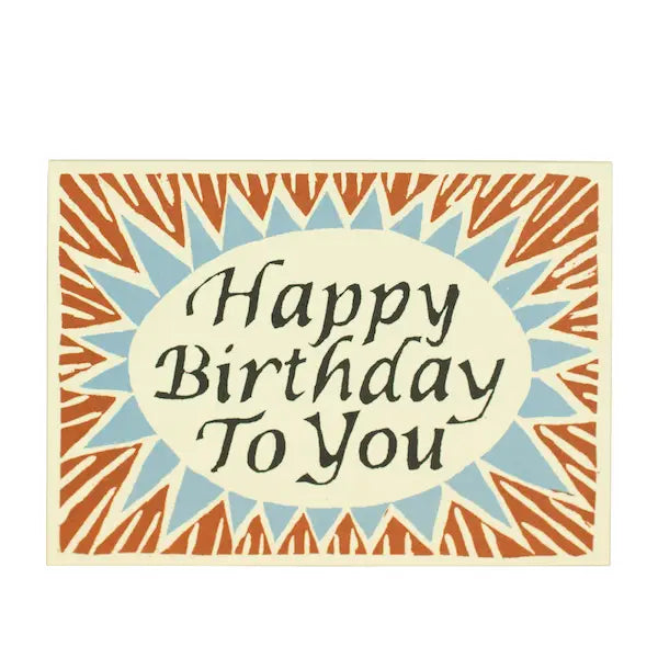 Happy Birthday To You Card
