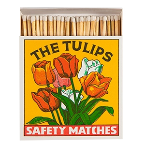 The Tulips Square Matchbox