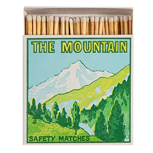 The Mountain Square Matchbox