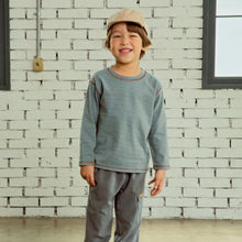 Load image into Gallery viewer, Everyday Multi Striped T-Shirt in Blue
