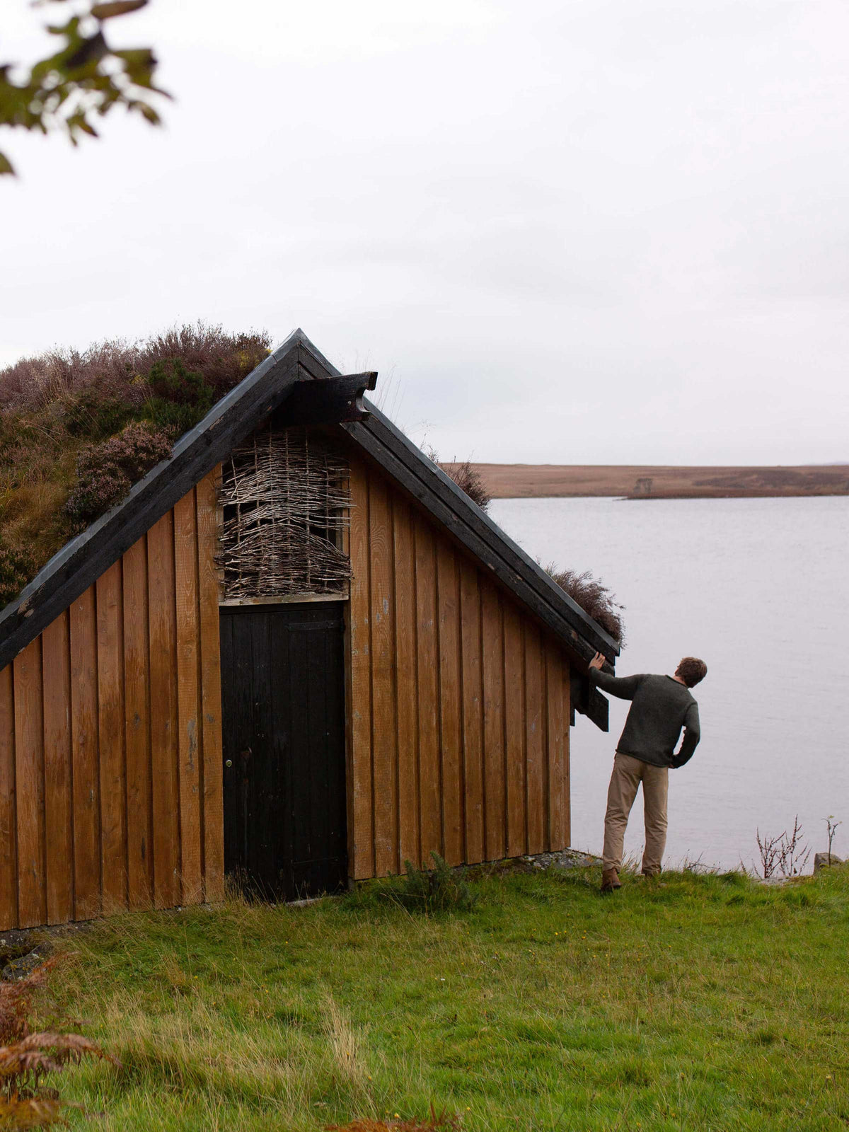 Fisherman Sweater in Darmouth