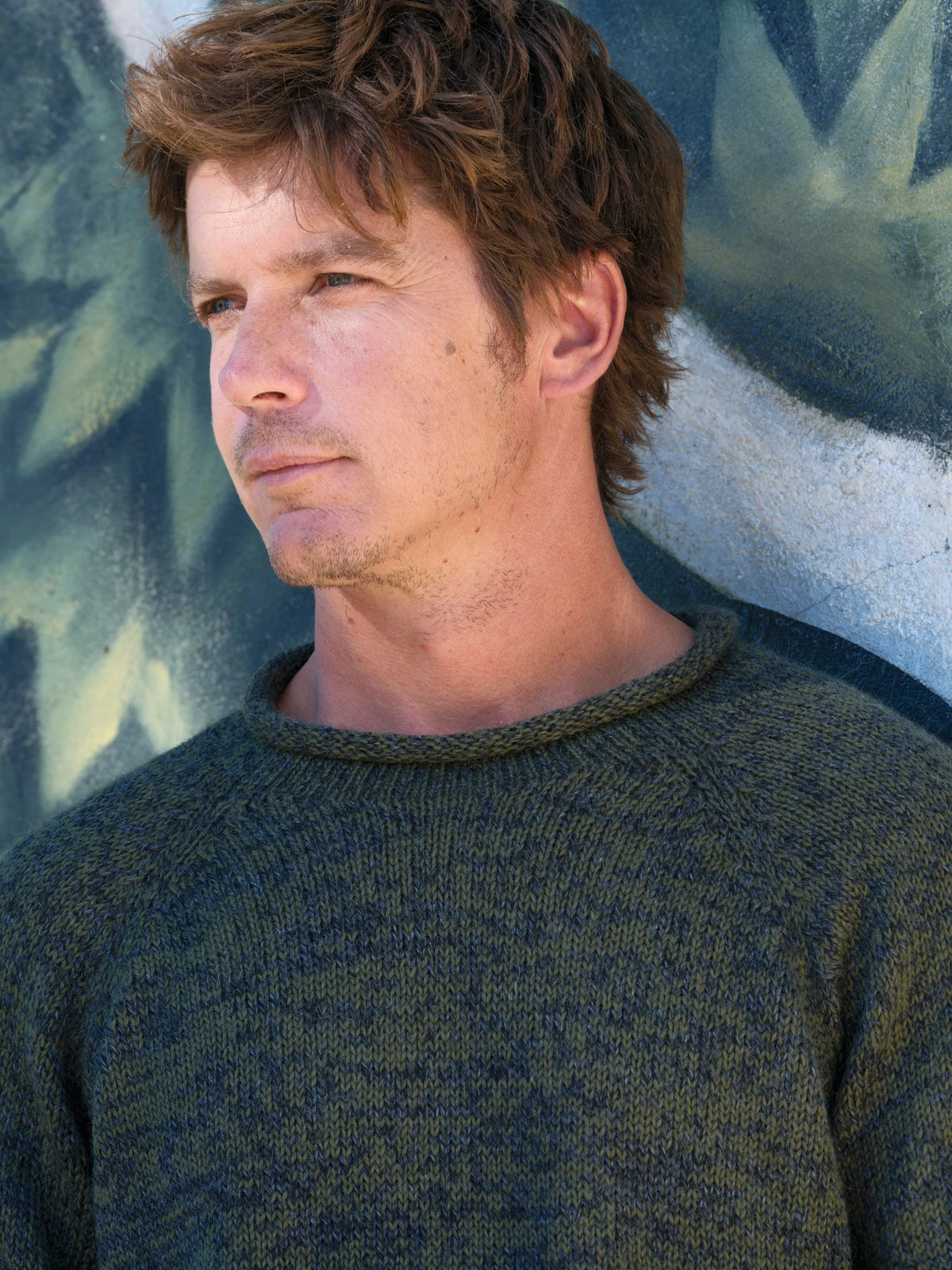 Fisherman Sweater in Darmouth