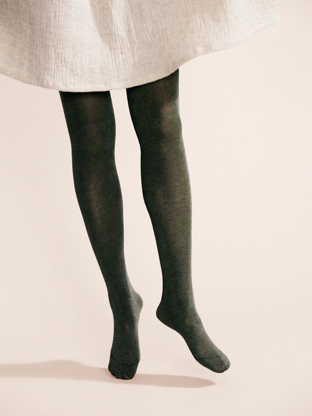 Hansel From Basel | Cashmere Tight in Green Melange