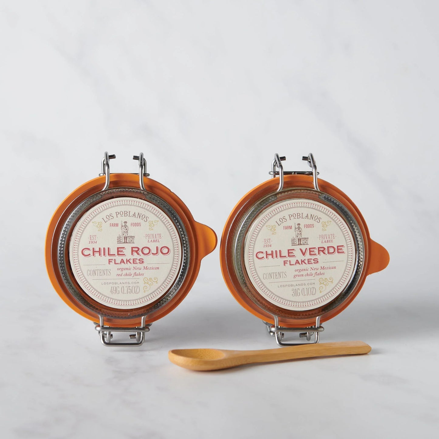 Red and Green or Christmas Chili Set