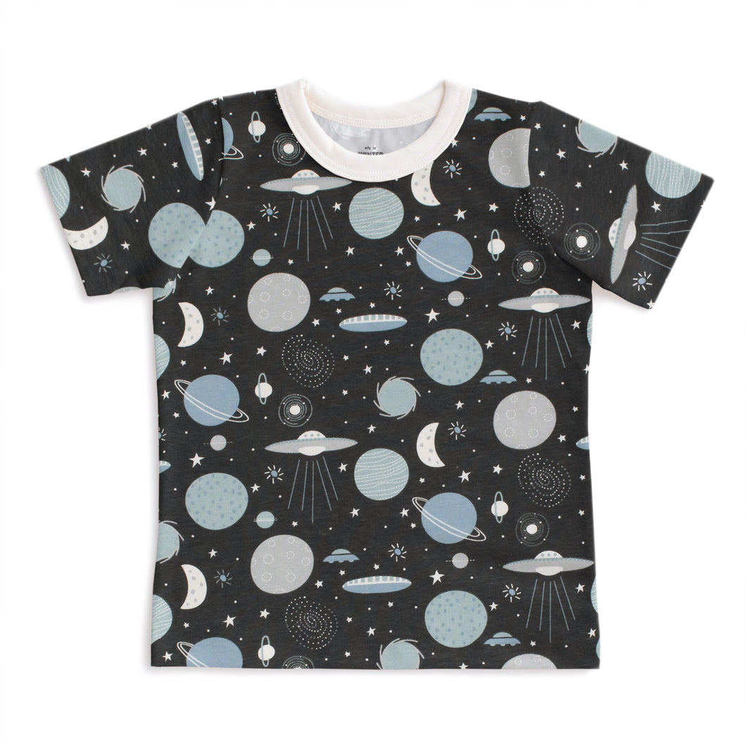 Winter Water Factory | Short Sleeve Tee in Space Charcoal