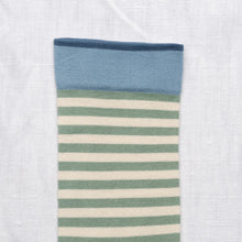 Load image into Gallery viewer, Bonne Maison |  Stripe Socks in Sea
