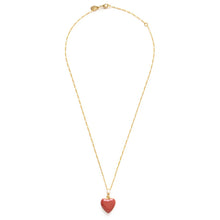 Load image into Gallery viewer, Amano Studio | Large Enamel Heart Locket in Canyon
