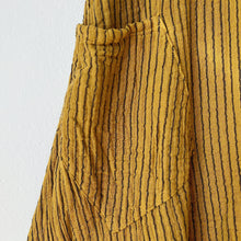 Load image into Gallery viewer, Nusantara | Double Gauze Dress in Mustard Stripe
