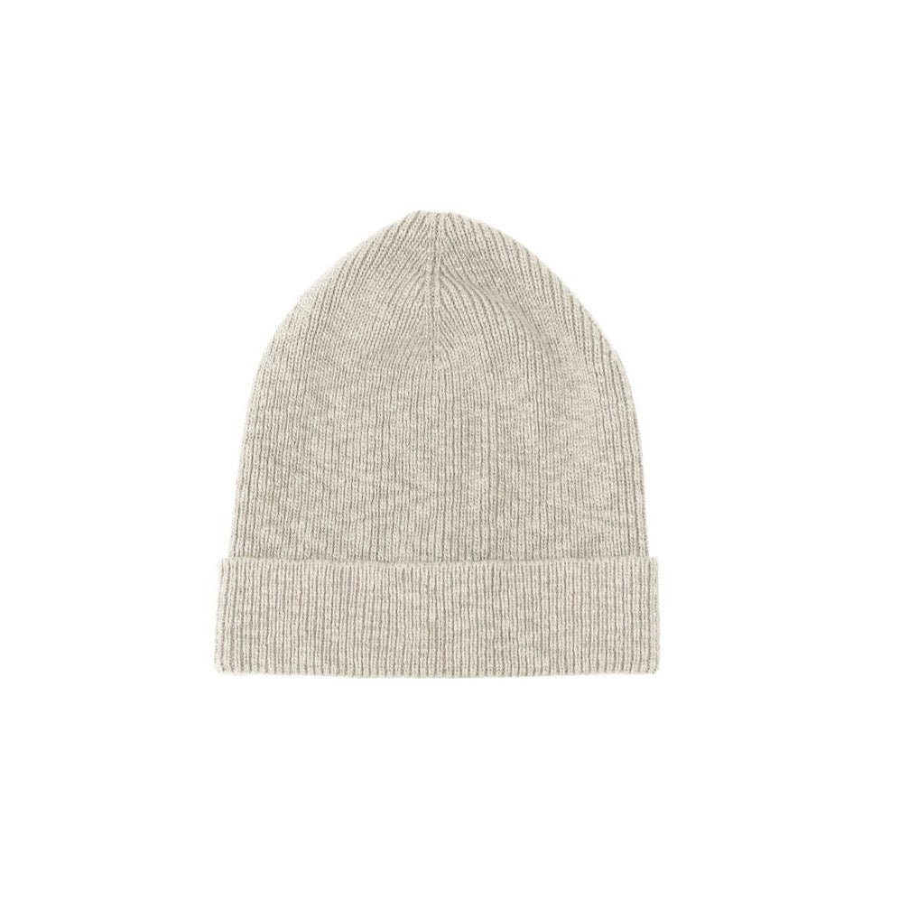 It Is Well | Ribbed Beanie in Natural