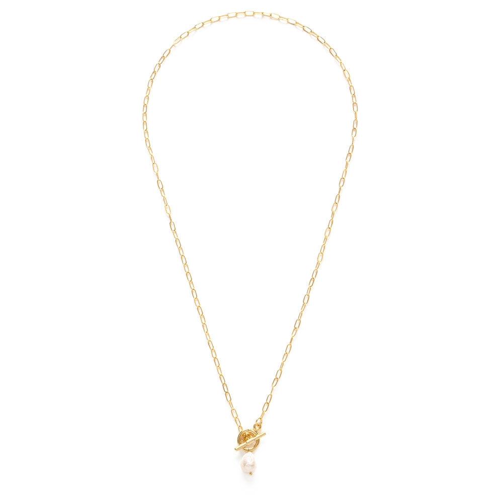 Amano Studio |  Toggle Clasp with Pearl Necklace