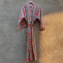 Load image into Gallery viewer, Pink Cosmo Cotton Robe

