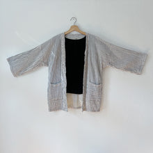 Load image into Gallery viewer, Nusantara | Double Gauze Jacket in Natural Stripe
