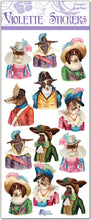 Load image into Gallery viewer, Violette Stickers | Animal Royalty

