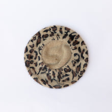 Load image into Gallery viewer, bottom of cheetah beret
