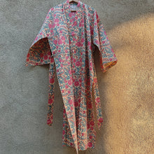Load image into Gallery viewer, Pink Cosmo Cotton Robe
