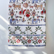 Load image into Gallery viewer, Blockprint Tablecloth | Carnival
