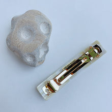 Load image into Gallery viewer, alba barrette laydown top view bottom with prop
