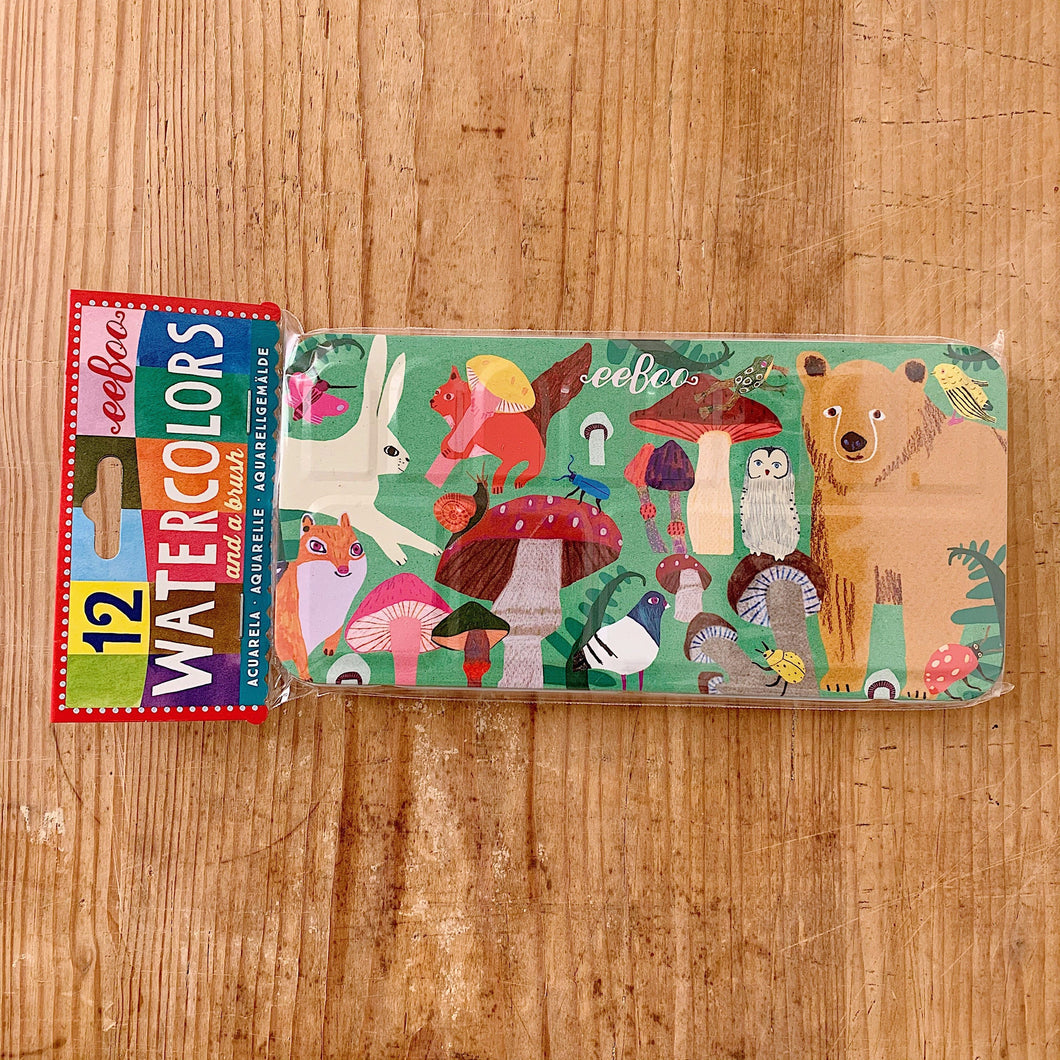 Eeboo | Woodland Watercolors