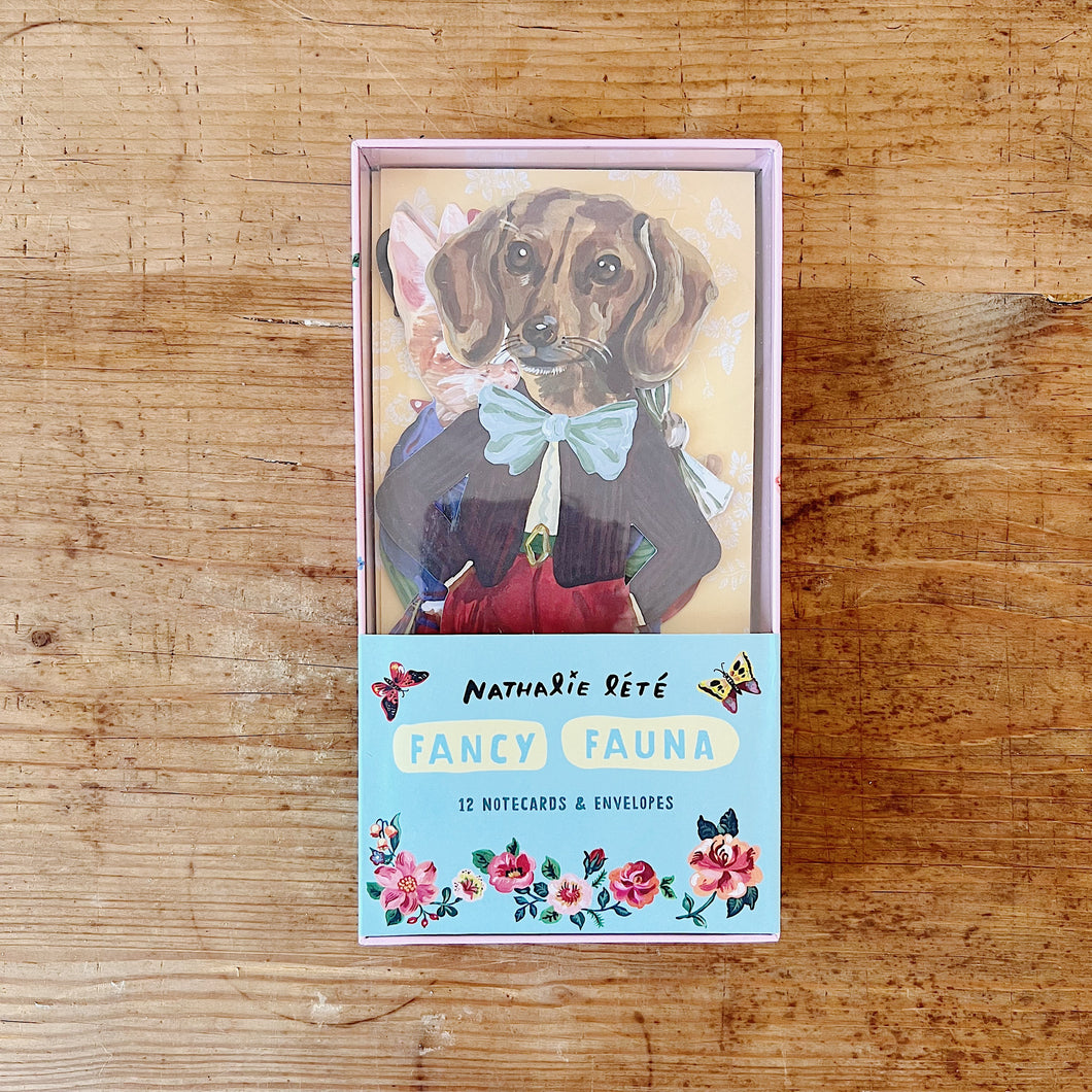 Nathalie Lété Fancy Fauna Notecard Set