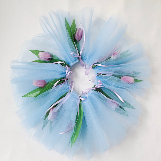 Blue Tulip Tutu
