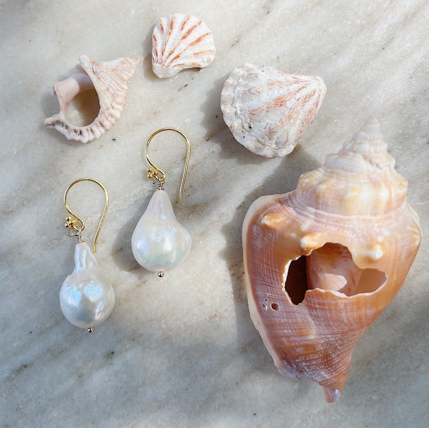 Baroque Pearl Earrings