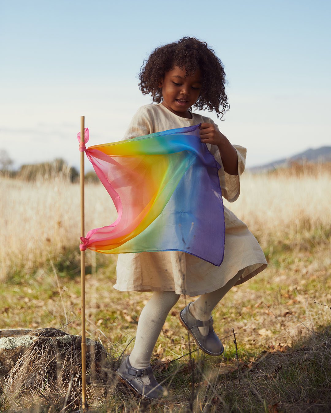 Enchanted Mini Playsilk | Rainbow