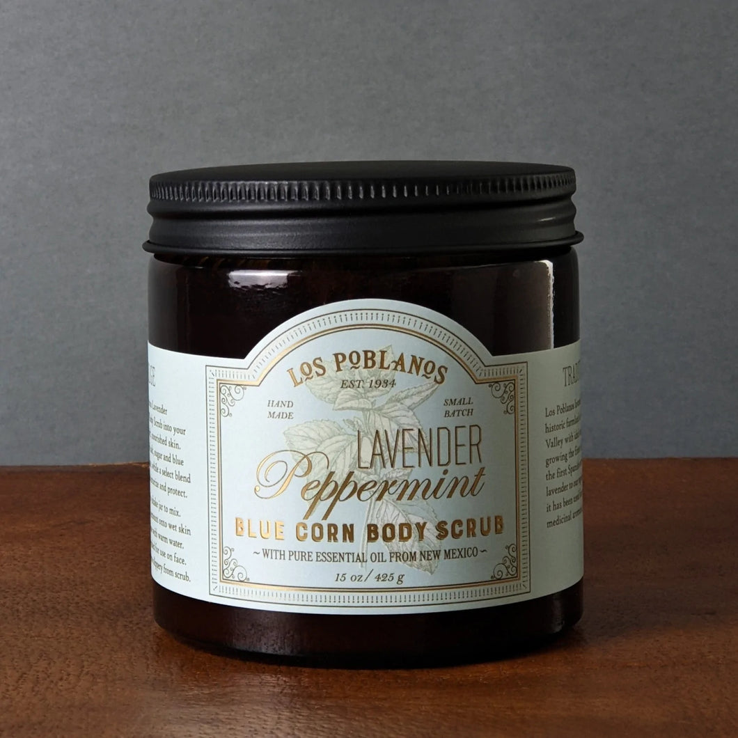 Los Poblanos | Lavender Peppermint Blue Corn Body Scrub